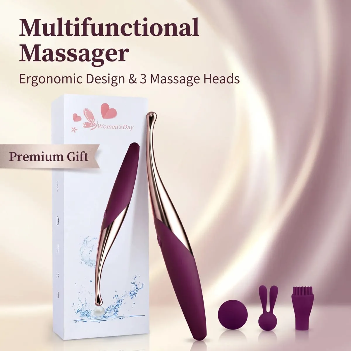 G-point Vibrator Female Magnetic Honey Bean Stimulation Vibrator Multi Frequency Nipple Clitoris Stimulation Sex Toys for Women — image 6