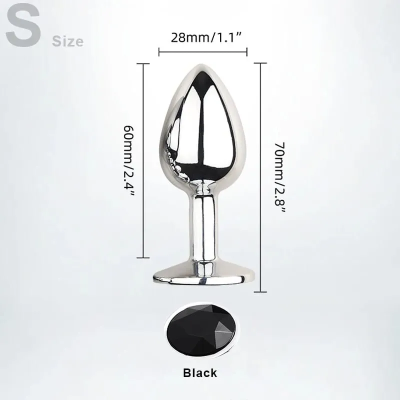 Sex Shop 5 Sizes Metal Butt Plug Fetish Fox Tail Intimate Toys Bdsm Anal Extender Dilator Products Erotic Games Goods For Adults