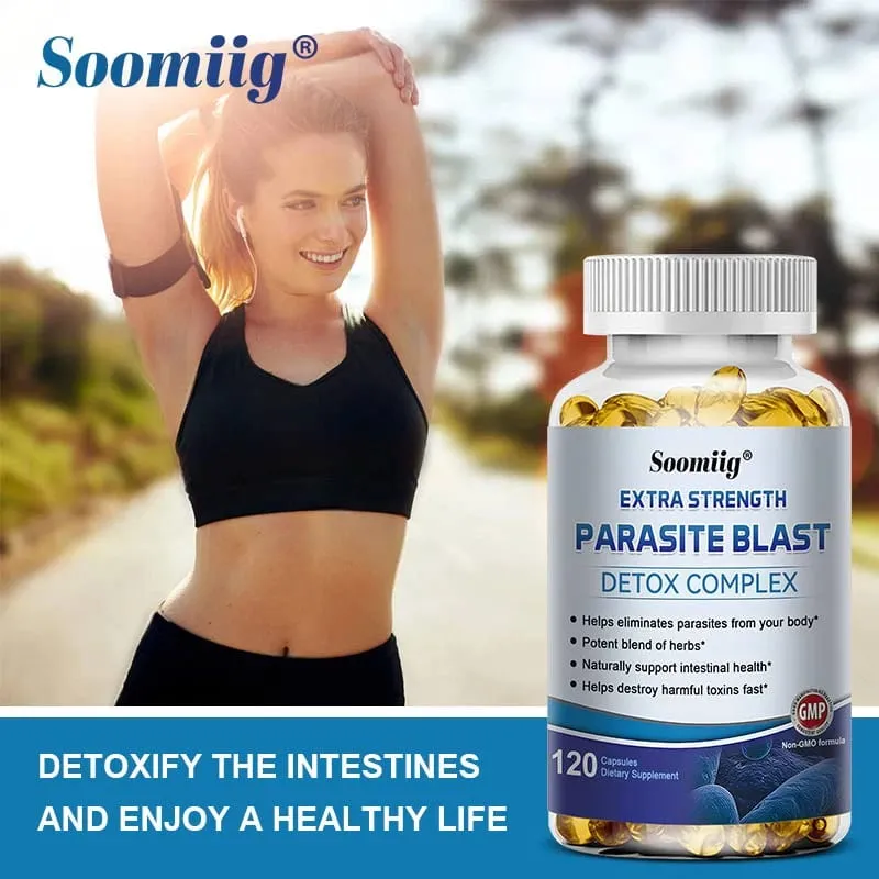 Parasite Express - Supplément naturel pour la santé intestinale qui nettoie le côlon, détoxifie et nettoie, renforce l'immunité du foie — image 2