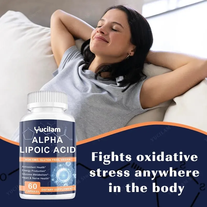 Alpha Lipoic Acid - Boosts Energy Metabolism Relaxes Nerves Supports Nervous System Health Promotes Brain & Heart Health — image 6