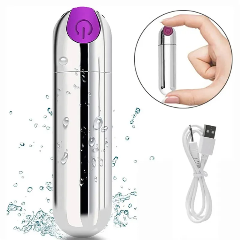Varinha massageadora saltando ovo bala vibrador g-ponto mamilo clitóris estimulador adulto brinquedos sexuais para mulheres vibrador masturbador sex shop — image 13