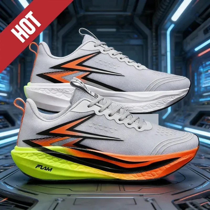 Running Shoes Carbon Board Speciality Marathon Men Sports Breathable Lightweight Women's Comfortable Athletic Nonskid Sneakers — image 3