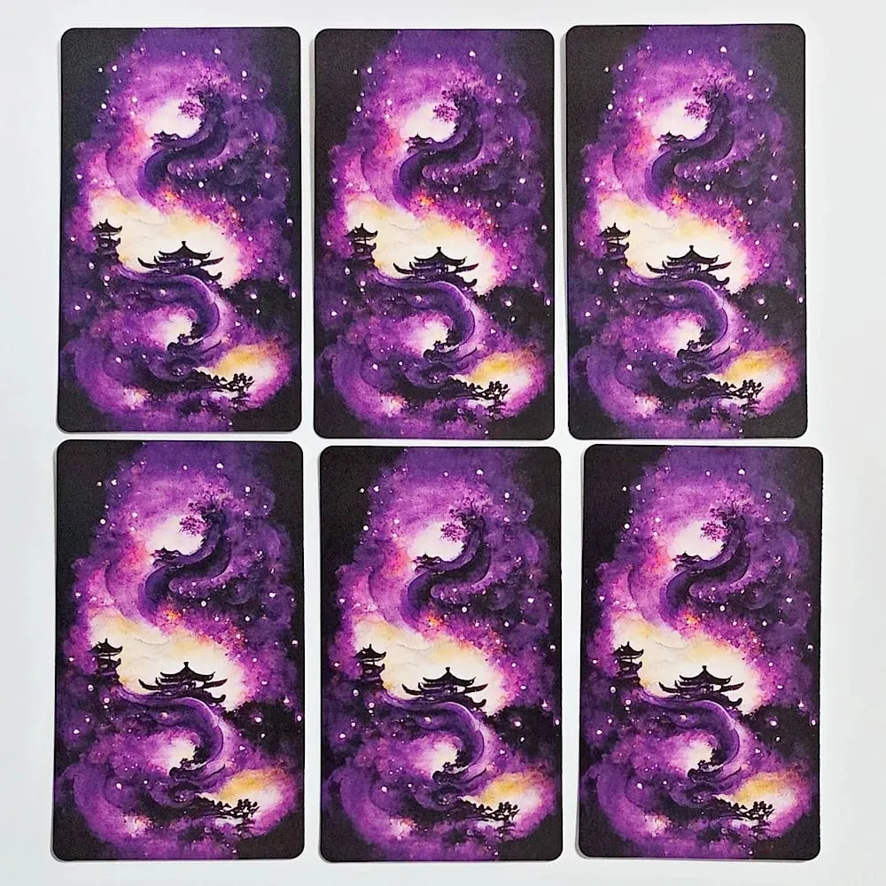 10.3*6cm I-Ching Oracle Deck64 Cards Traditional Ink Art Style Chinese Divination Tool for Spiritual Guidance and Meditation — image 6