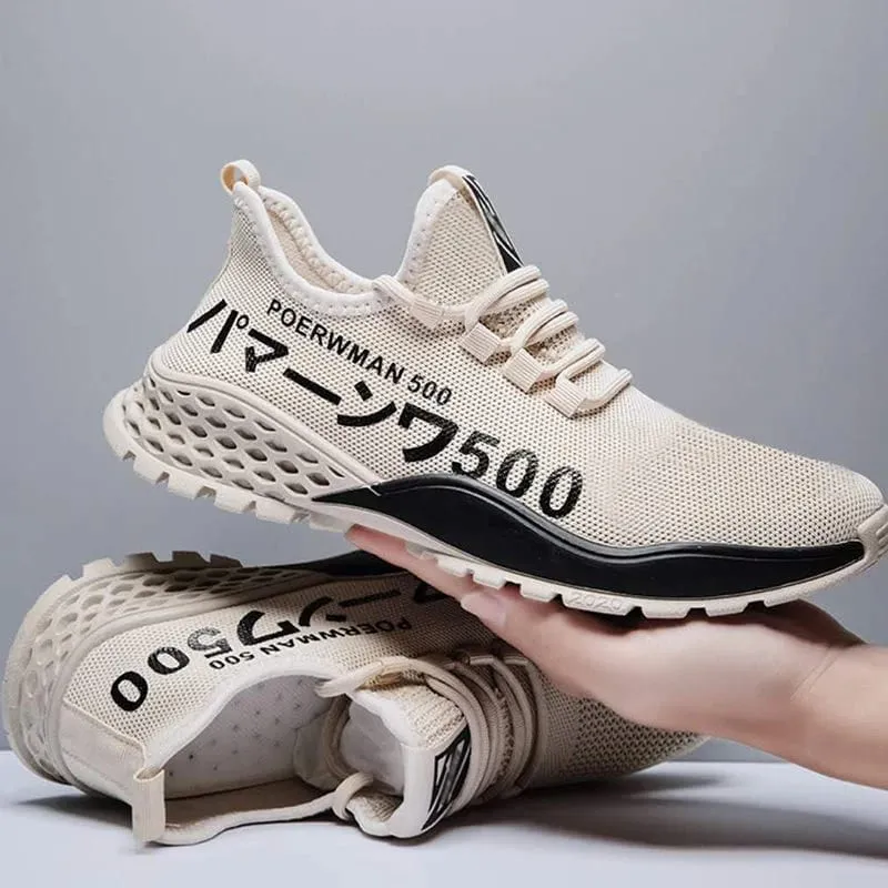 2026 Malaking Sukat Spring at Autumn Bagong Breathable Magaang Kaswal na Panlalaking Sapatos Niche Trend Versatile Flat Sports Panlalaking Sapatos