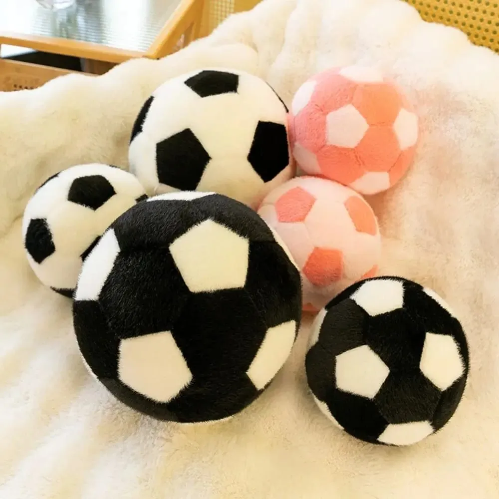 Mascot Bold Boldform Fodbold Kastepude Fyldt Blød Fodbold Pudepude 13/20cm Ins Fodbold Venner Fødselsdagsgaver — image 4