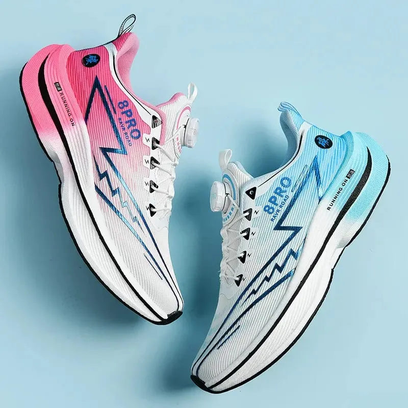 Athletic Running Shoes Men Professional Carbon Board Marathon Sports Breathable Lightweight Women Comfortable Casual Sneakers