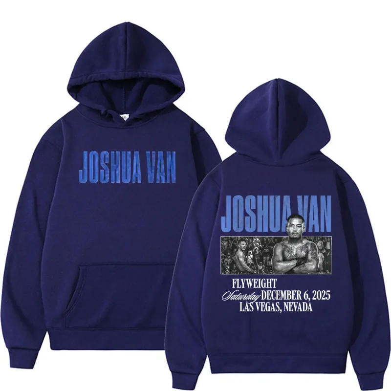Joshua Van The Fearless Fan Regalo Mga Hoodies Damit ng Lalaki Karahasan Aesthetic Sweatshirt Casual Bodywarmer Fleece Hoodie Pullovers — image 4