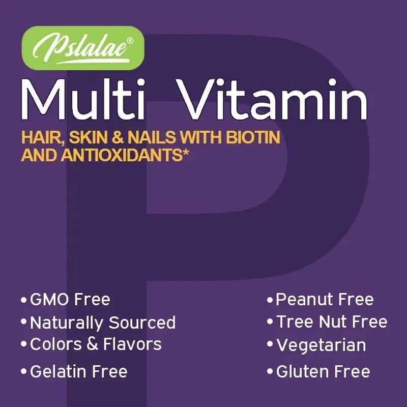Multivitamin Gummies - Upang Magbigay ng Enerhiya para sa Balat ng Buhok at Mga Kuko Suporta sa Kalusugan ng Immune Pangkalahatang Kalusugan — image 4