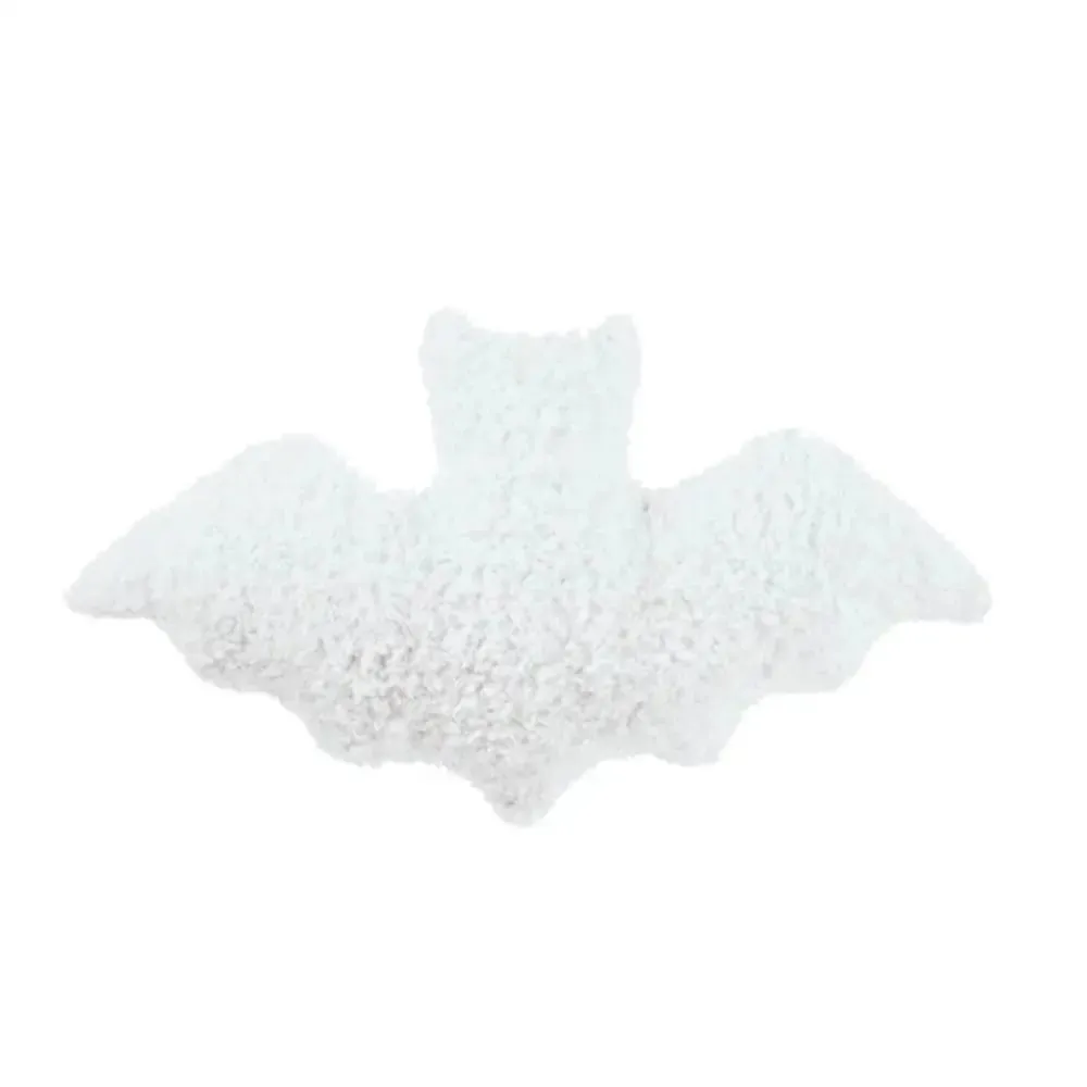 Material Bat Pillow Black White Brown Soft Fabric Bat Modeling Pillow Halloween Theme Gothic Bat Halloween Decoration — image 9