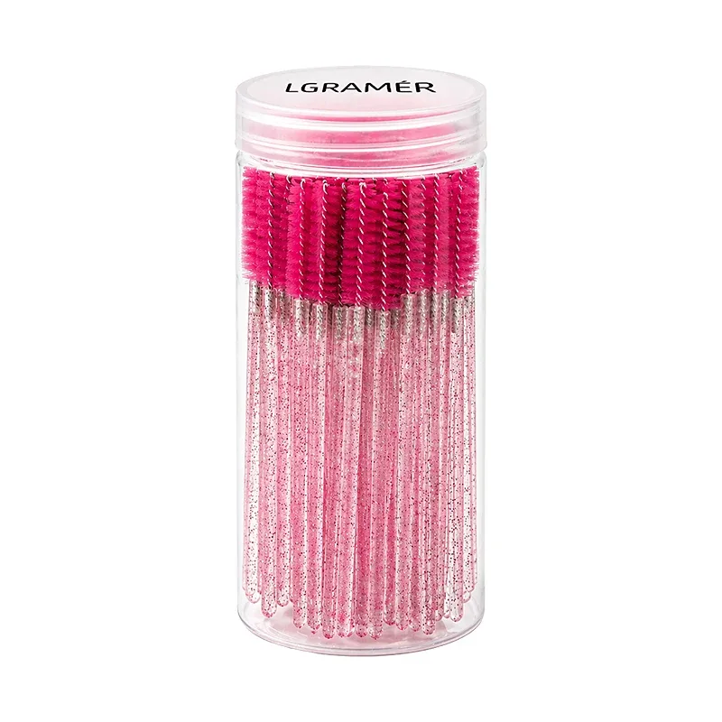 50/100 pcs Eyelash Extension Brush Disposable Eye Lashes Make Up Brushes Mascara Wand Applicator Multiple Colors Makeup Tools — image 18