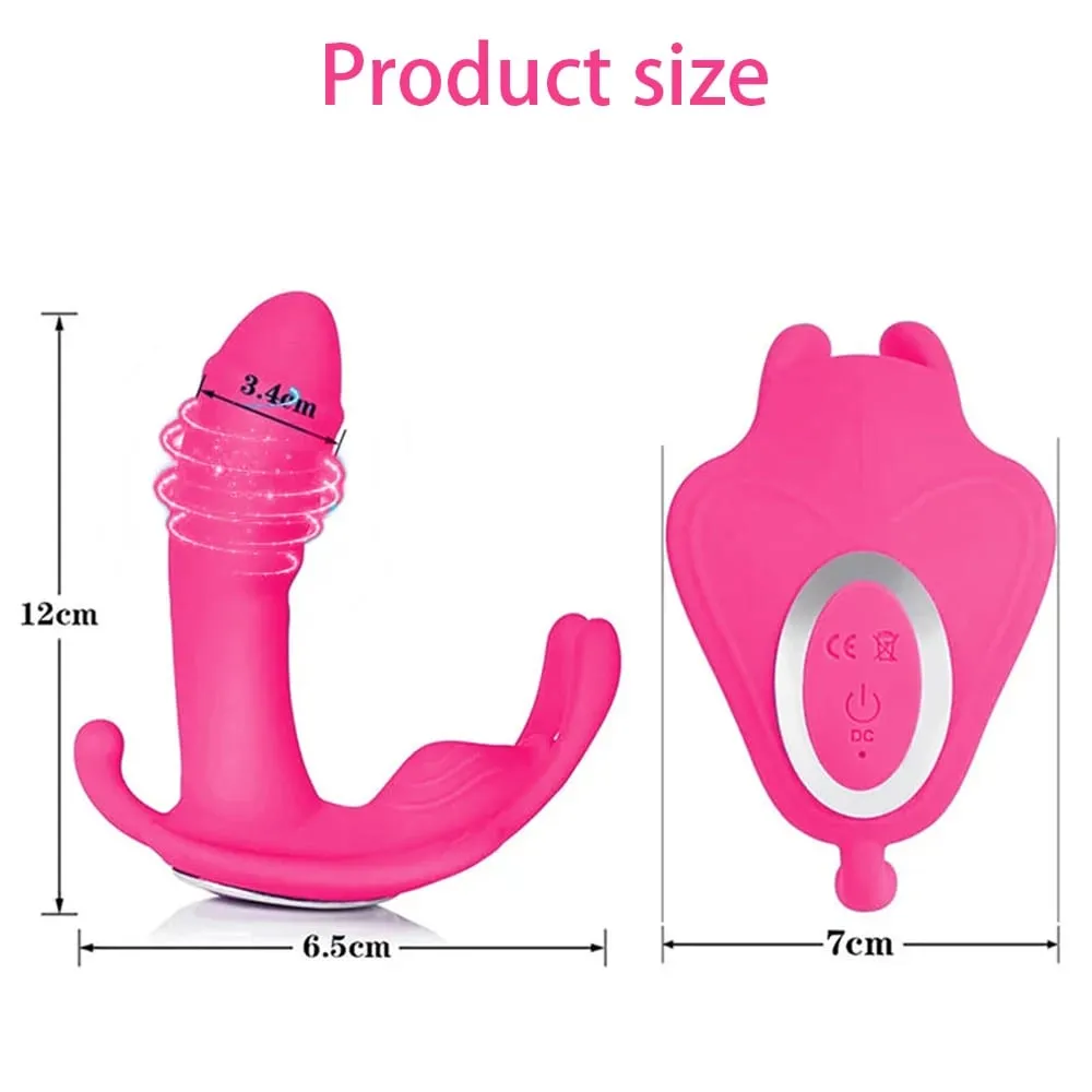 Remote Wearable Dildo Vibrator for Women Clitoris Stimulator G-Spot Massager Female Anal Butt Plug Vibrating Adult Sex Toys 18+ — image 6