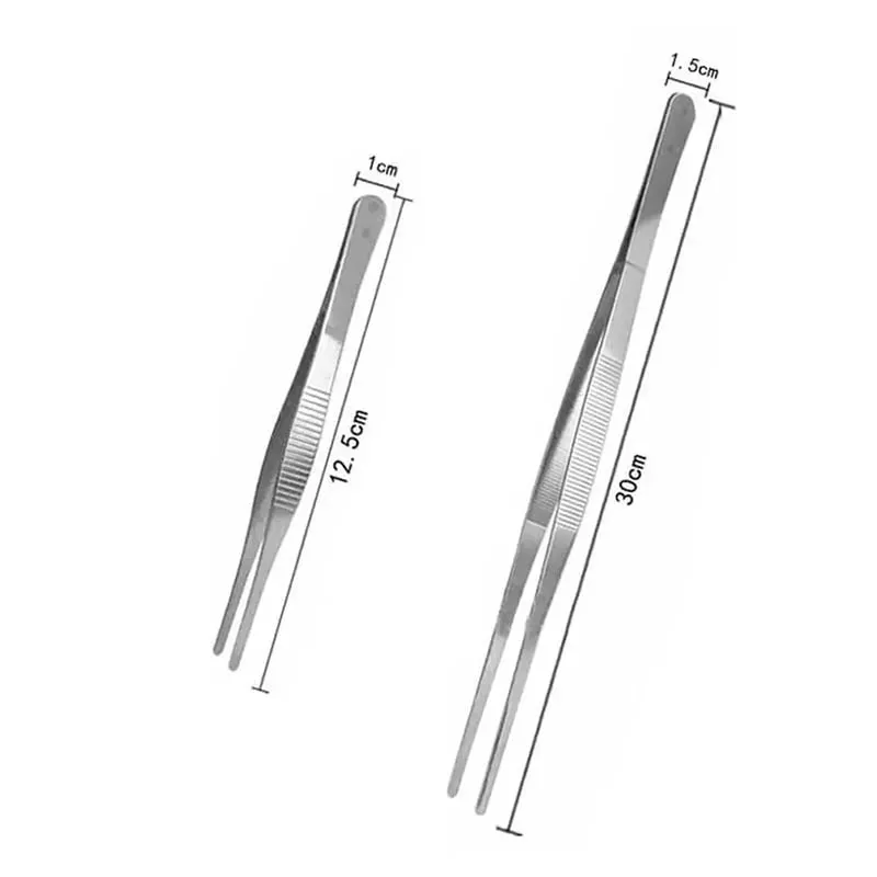 Stainless Steel Multifunction Barbecue Tongs Food Clip BBQ Kitchen Gadgets Cooking Tweezers Buffet Tool CFQJ006 — image 12