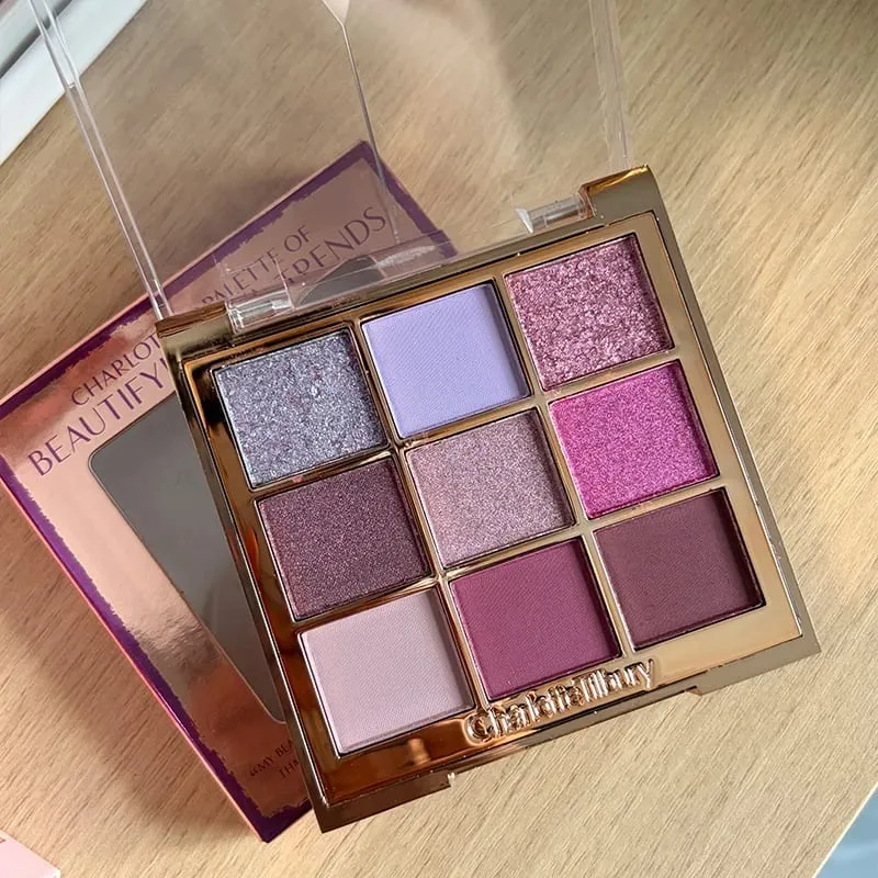 Charlotte Brand Latest Style 9 Colors Eyeshadow Palette & Highgloss Repair Gemstone Disc Nature Easy To Color Tilbury Cosmetics — image 13