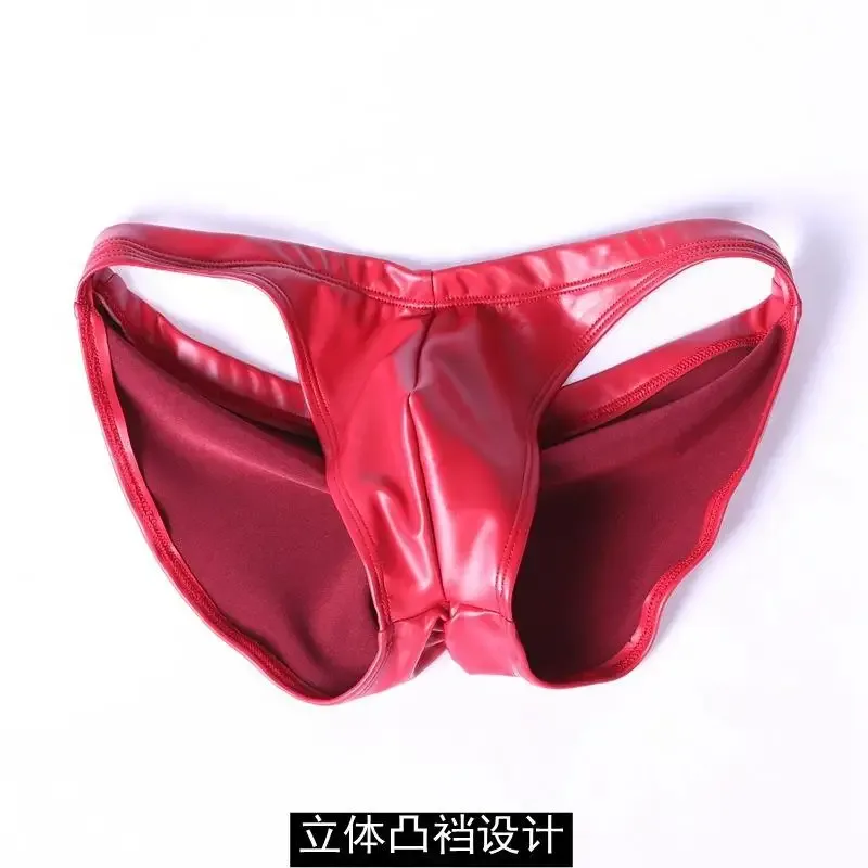 Óleo brilhante cuecas de natação espuma do plutônio elástico baixo-rise nádegas-levantamento deslizamento biquíni shirring virilha costura roupa interior calções de banho — image 19