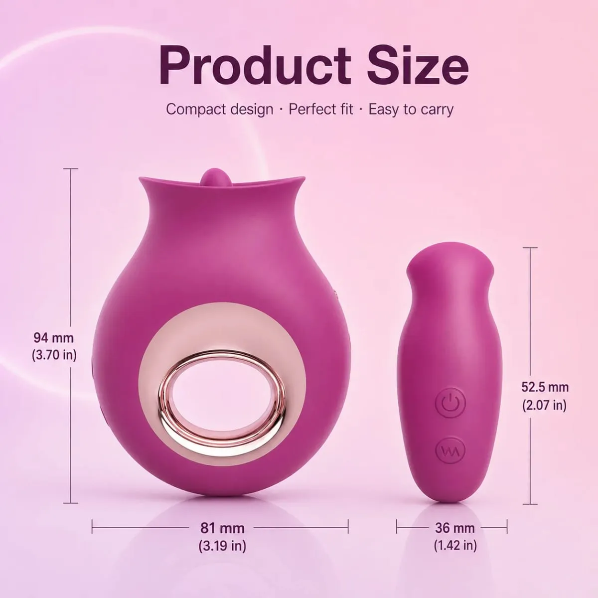 Clitoris Tongue Licking Vibrator para sa Babae Mga Utong Clitoris Sex Toy Blowjob G Spot Orgasm Stimulator Babae Masturbesyon Laruang 18+ — image 2