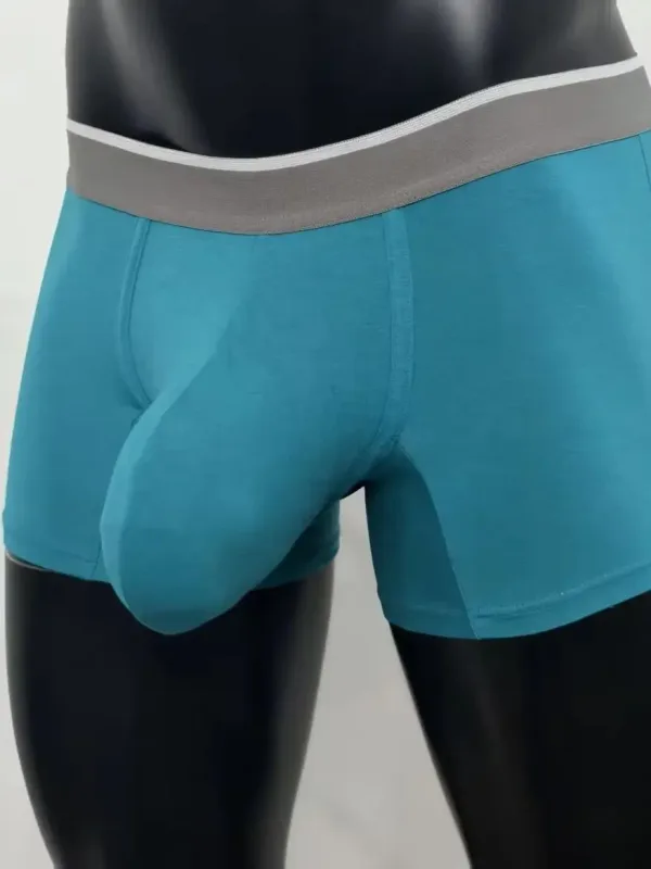 2026 Modal Masculino Boxer Shorts Grandes Bolsos Confortáveis Moda Sexy Roupa Interior