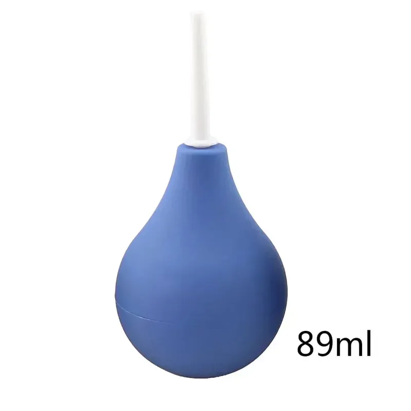 Lavemang Rengöringsbehållare Slidan Analrengörare Douche Bulb Design Medicinskt gummi Hälsa Hygienverktyg Sexleksaker För Kvinna/Man — image 11