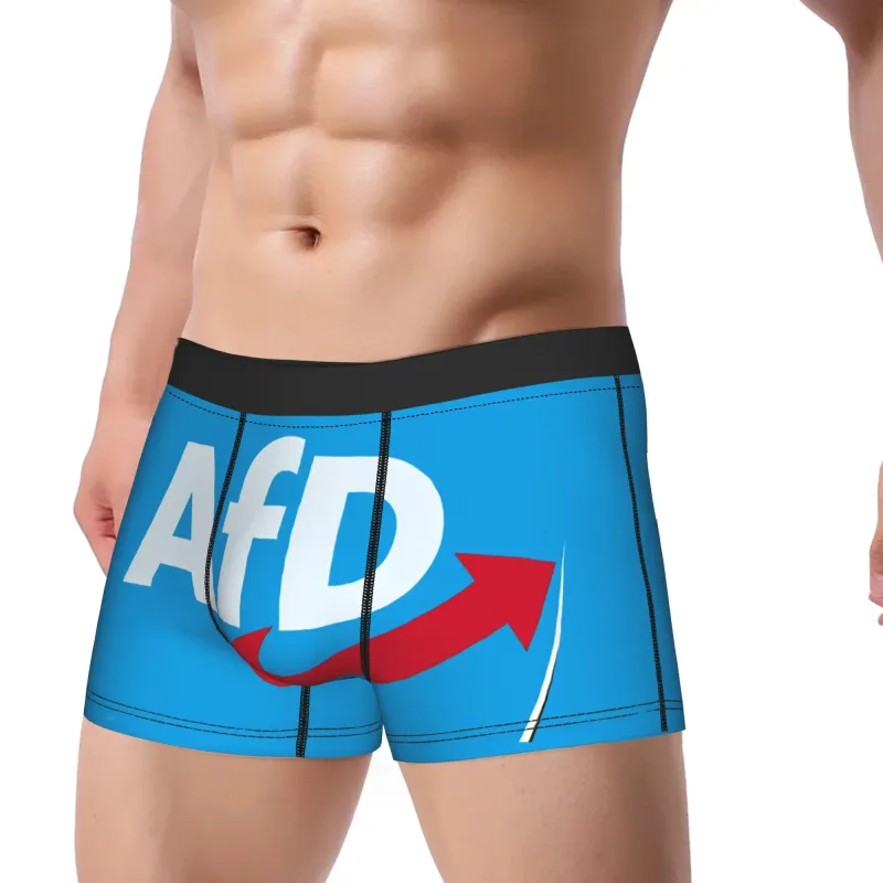 Alternativa afd alemanha shorts cuecas de alta qualidade homem novidade boxershorts impressão plus size calcinha — image 2