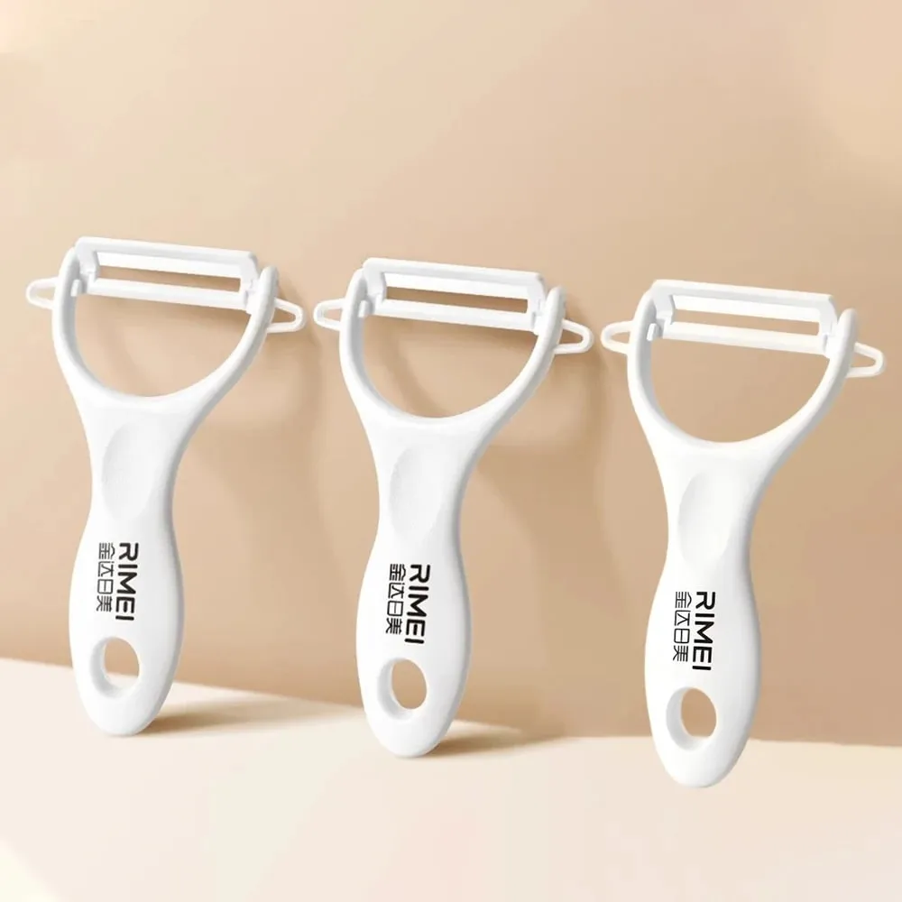 Ceramic Vegetable Peeler Household Kitchen Gadgets Multi-functional Peeler for Potatoes Carrots Cucumbers and Fruits — image 9