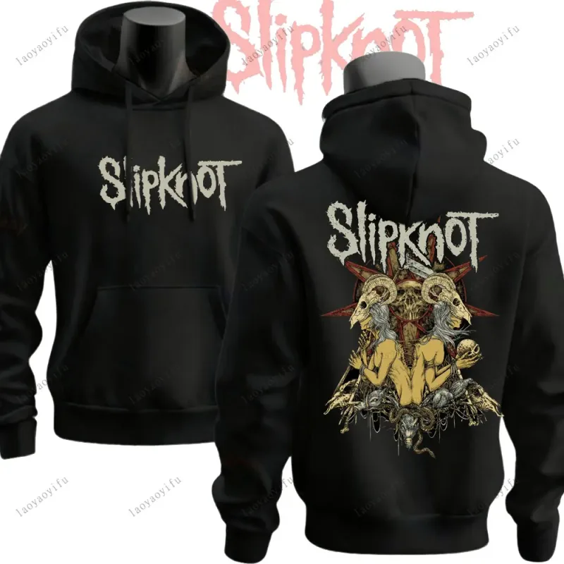Men's New Style S-Slipknots Music Logo Metal Rock Band Women Men Hoodie Sweatshirts Novelty Trend Clothes Hoody Winter Pullovers — image 1