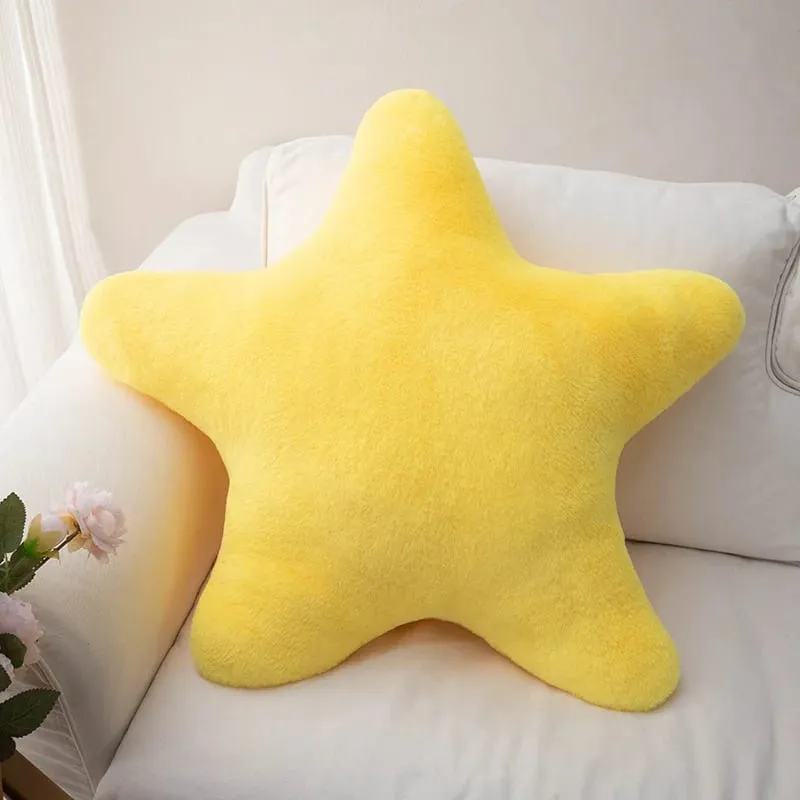 Star Shaped Pillow Decorative Star Pillow for Bed Soft Plush Throw Pillow Cute Pillow Plush Cushion for Kid Bedroom Living Room — image 4