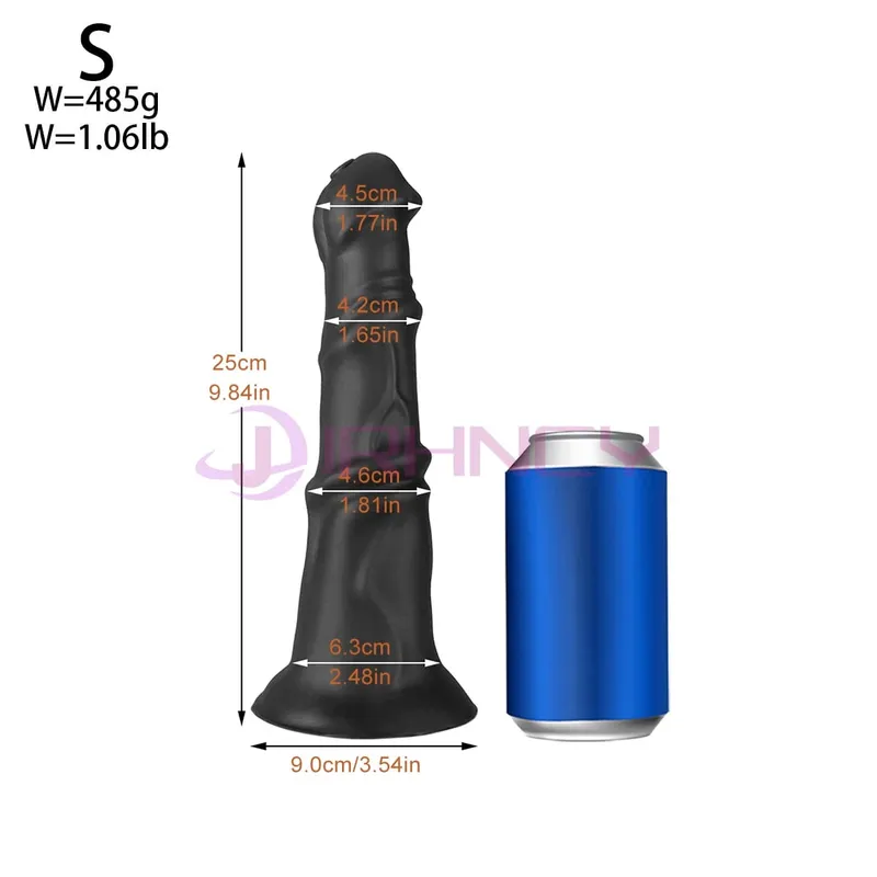 Enorma långa anala dildos Sexleksak 18+ Kvinnor Silikon Analplugg Häststil Penis Stor S-XXL Butt Plug Prostatamassage Analvidgning — image 10