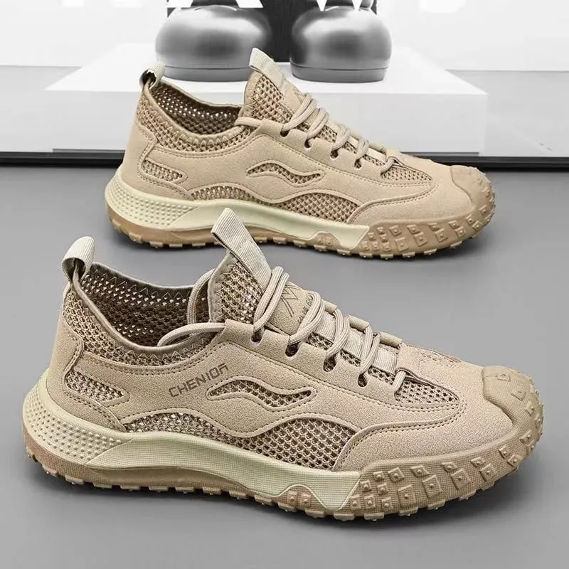 Sneakers Men Running Walking Knit Shoes Fashion Casual High QualitySport AthleticLightweight Free Shipping Male Leisure Footwear — image 8