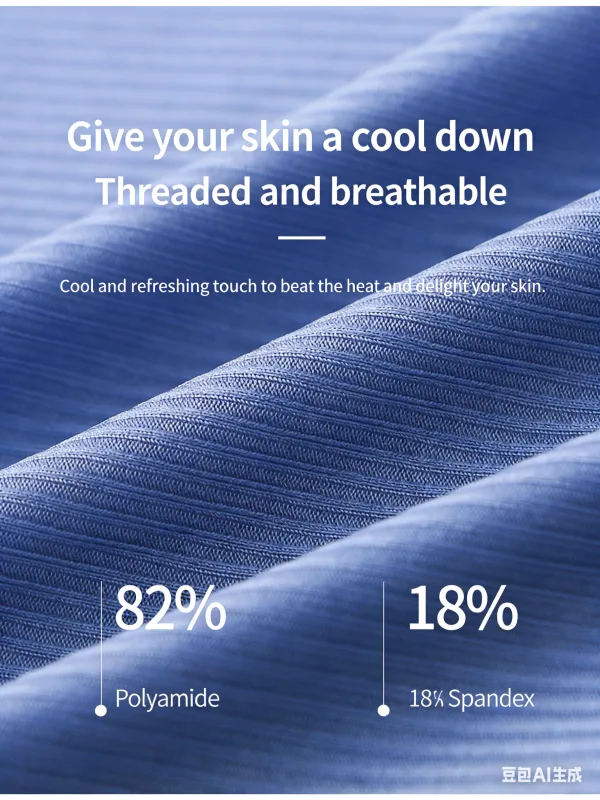 Men's Ice Silk Seamless Briefs Ultra-Thin Breathable Underwear with Sexy U Convex Pouch Mid-Waist Comfortable Summer Shorts — image 10