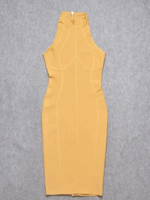 Sexy verão elegante vestido elástico branco sólido esticado império bodycon vestido 2024 moda feminina vestido de festa xl atacado — image 9