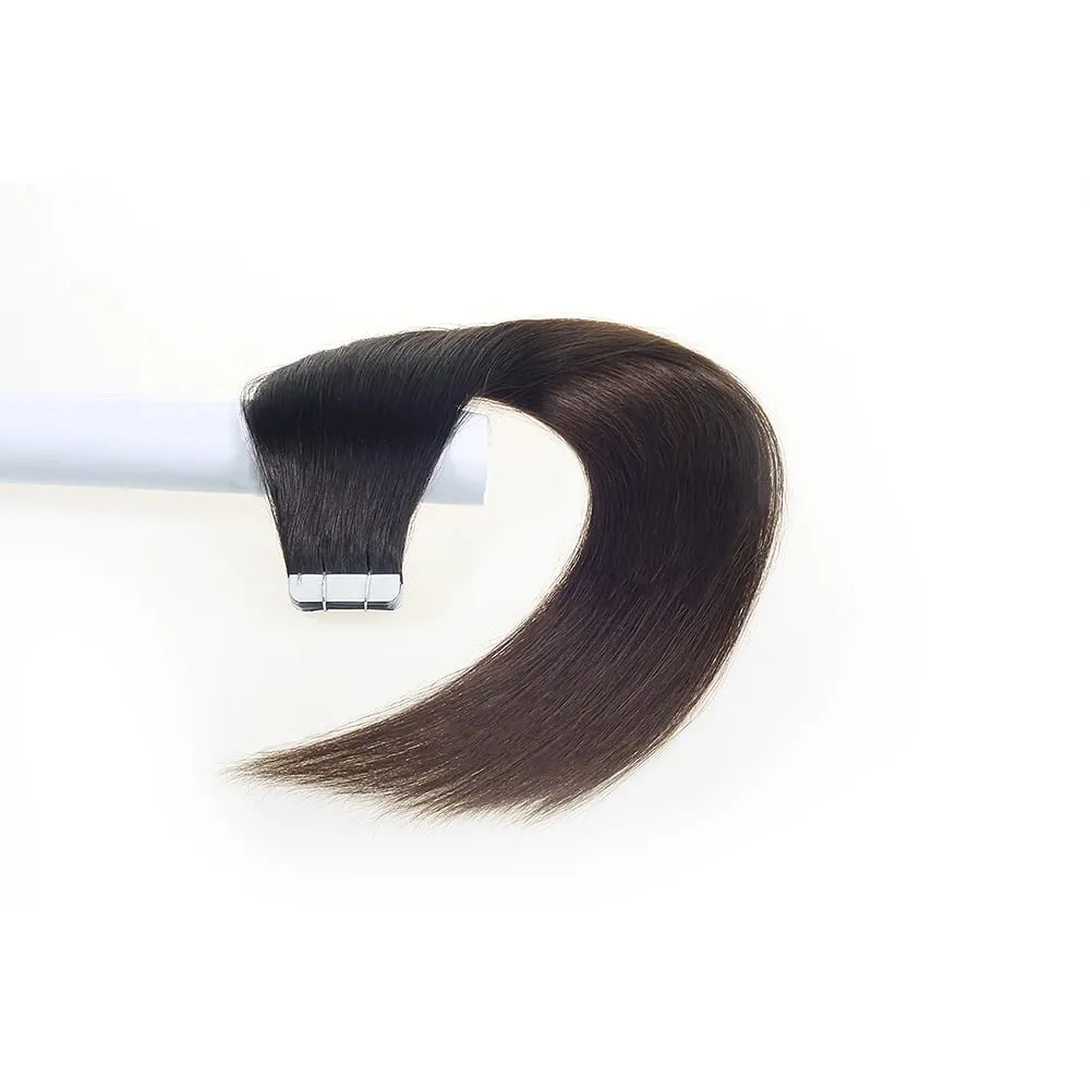 Aromas Hair Tape In Hair Extensions Human Hair 4x1cm Skin Weft Remy Tape Ins 20pcs 40pcs 14-22 inch For Thin Hair — image 12