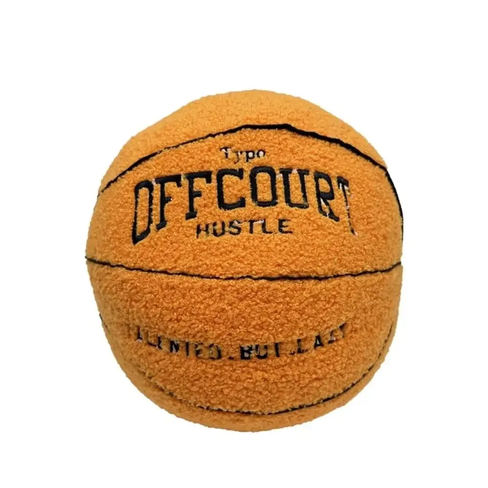 Creative Offcourt Basketball Pillow Basketball Simulation Basketball Pillow 25cm Funny Lifelike Basketball Pillow Girl Boy — image 8