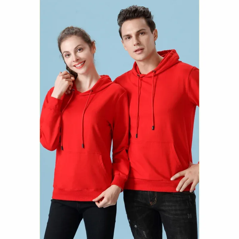 Moda impressão de alta qualidade hoodie logotipo personalizado grupo pessoal marca bordado masculino e feminino grosso 100% algodão pullovers velo — image 4