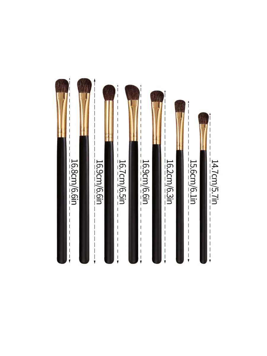 14 Pieces Wooden-Handled Eye Makeup Brushes Eyeshadow Brushes and Eyebrow Brushes Are Multi-Functional Beauty Tools — image 6