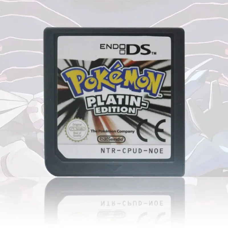 NOE/ESP/ITA/FRA/USA/EUR/AUS Version Pokemon HeartGold SoulSilver Platinum Diamond PearlVideo Game Card For DS 2DS 3DS Console — image 3