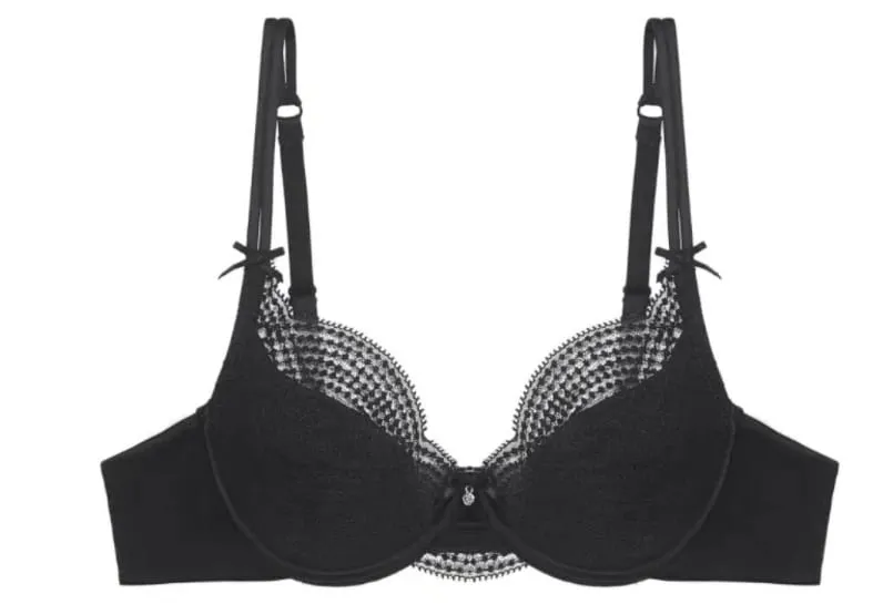 Halvkopp underkläder Set Dam Tunn Cup Push Up Mjuk Bygel BH Trosa Liten bröst Samla sidostöd Anti Sag Underkläder 32‑38 — image 12