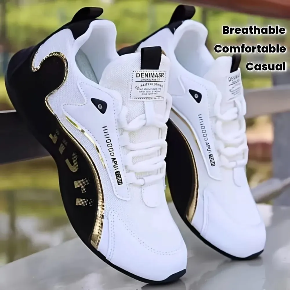 2026 New Style Breathable Height Increasing Men s Casual Sport Shoes Suitable for Outdoor Sports Training and Running Dual Use — image 2