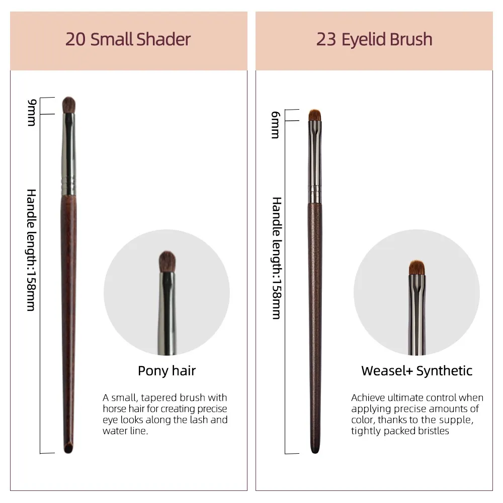 OVW 4PCS Eye Makeup Brushes Details Brushes for Precision Application Beauty Cosmetic Tools Set — image 6