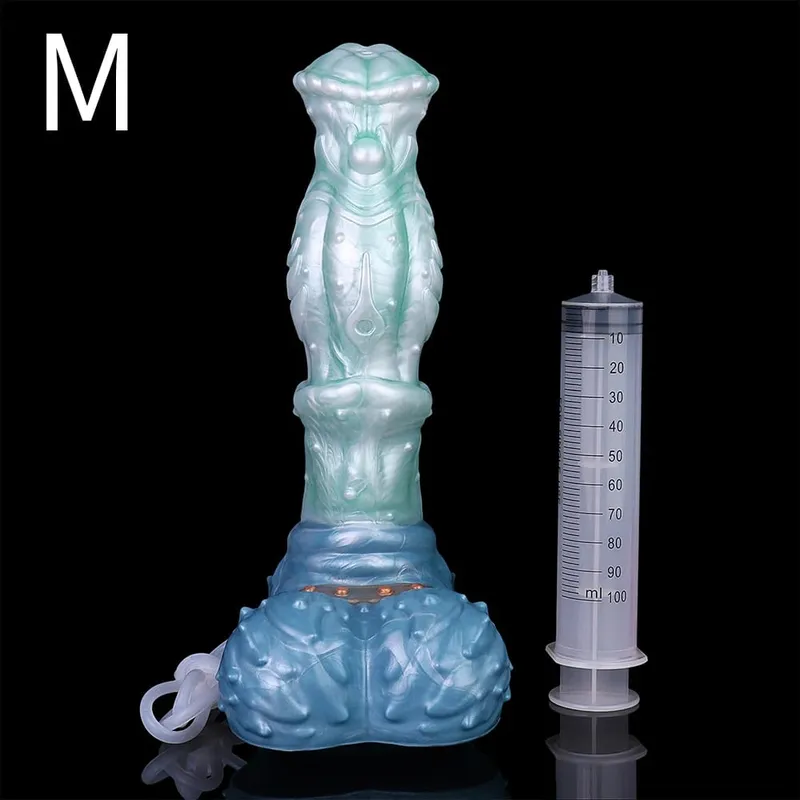 Large Squirting Horse Dildo Silicone Anal Plug Female Masturbator Prostate Massager Long Penis Adult Sex Toys for Women Men — image 19