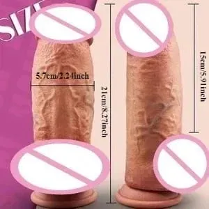 Ultra High Simulation Dildo Realistic Big Penis Flexible Suction Cup Dildos Anal Plug Adult Sex Toys For Women Masturbator Cock — image 7