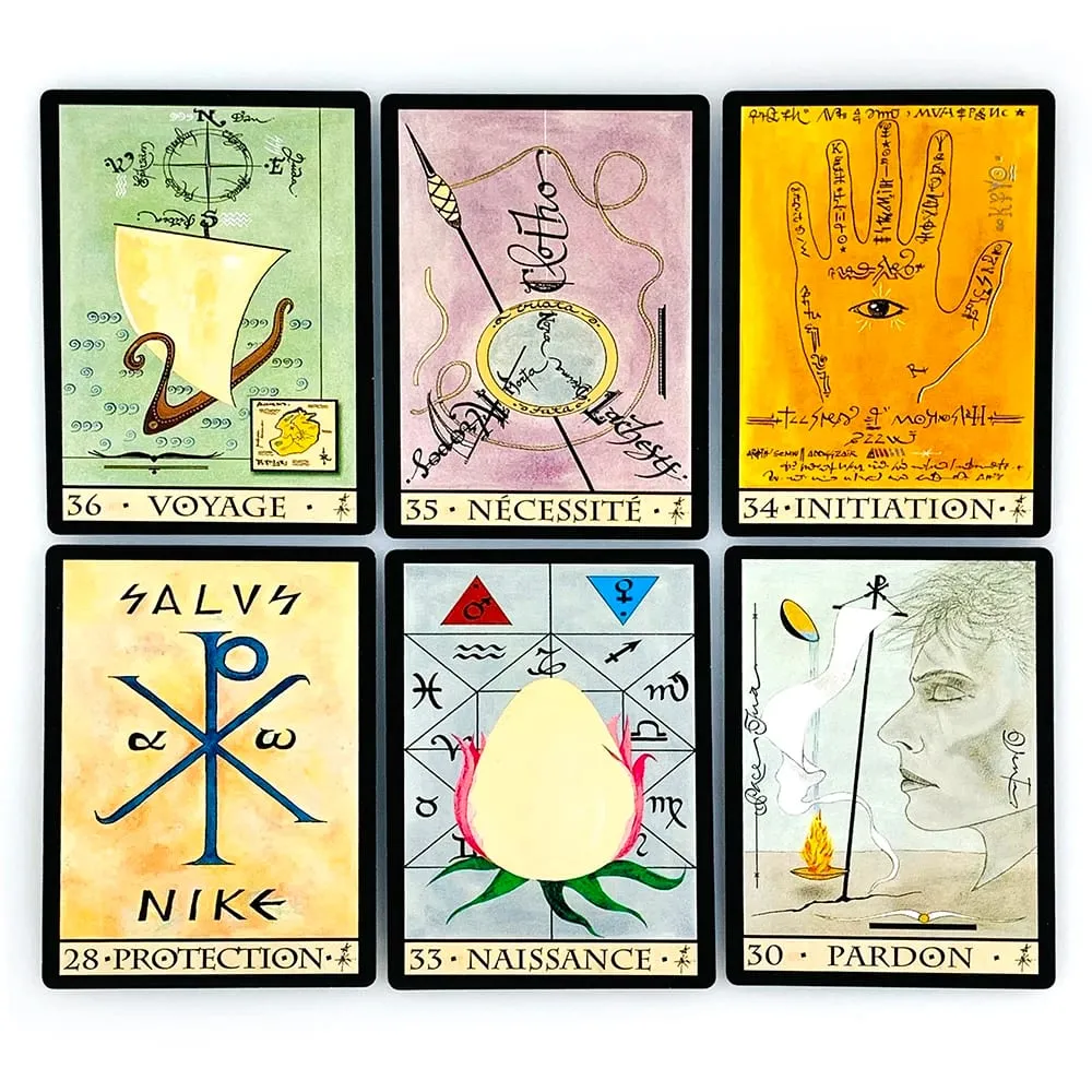 Oracle De La Triade Oracle Cards French Version Spiritual Divination Oracle Cards With Guidebook Mystical Esoteric Reading Cards — image 4