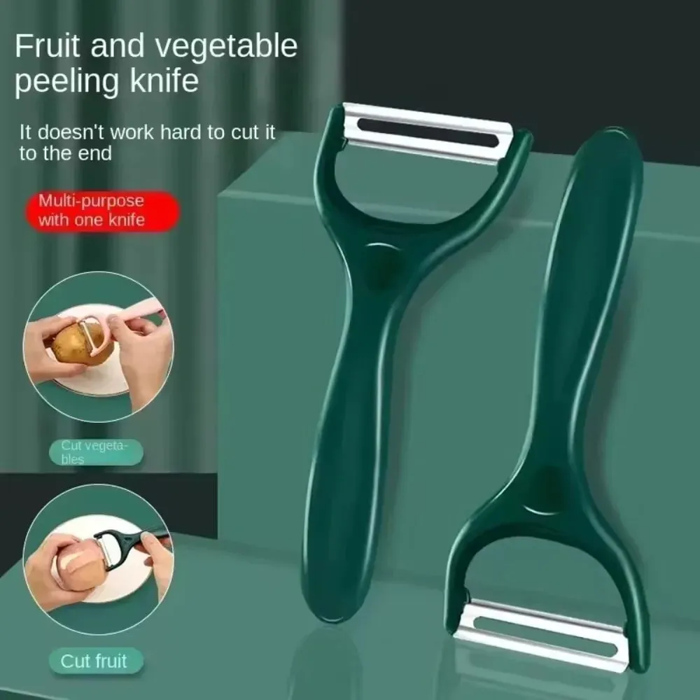 Stainless Steel Creative Fruit Vegetable Peeler for Potatoes Melons Pears Carrots Kitchen Gadget — image 5