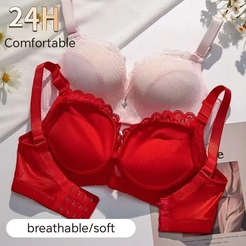 8 CM Extreme Push Up Bra For Flat Chest A Cup Ultra Padded Non Wire Lingerie Creates Cleavage — image 3