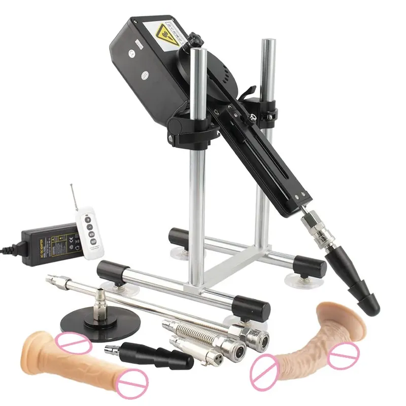 70W Sex Machine With Dildo Attachments Vibrator Sex Toys for Couples Adult Men Women Vagina Female Masturbation Sextoy