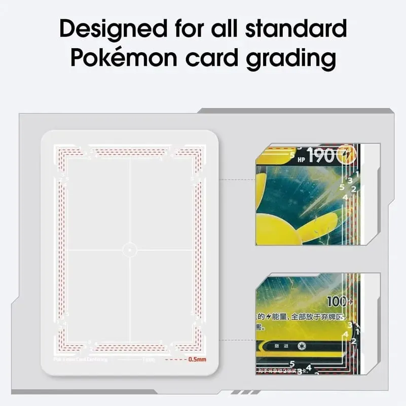 Card Centering Grading Tool for Pokémon TCG Trading Card Grading for Collectible Cards — image 4
