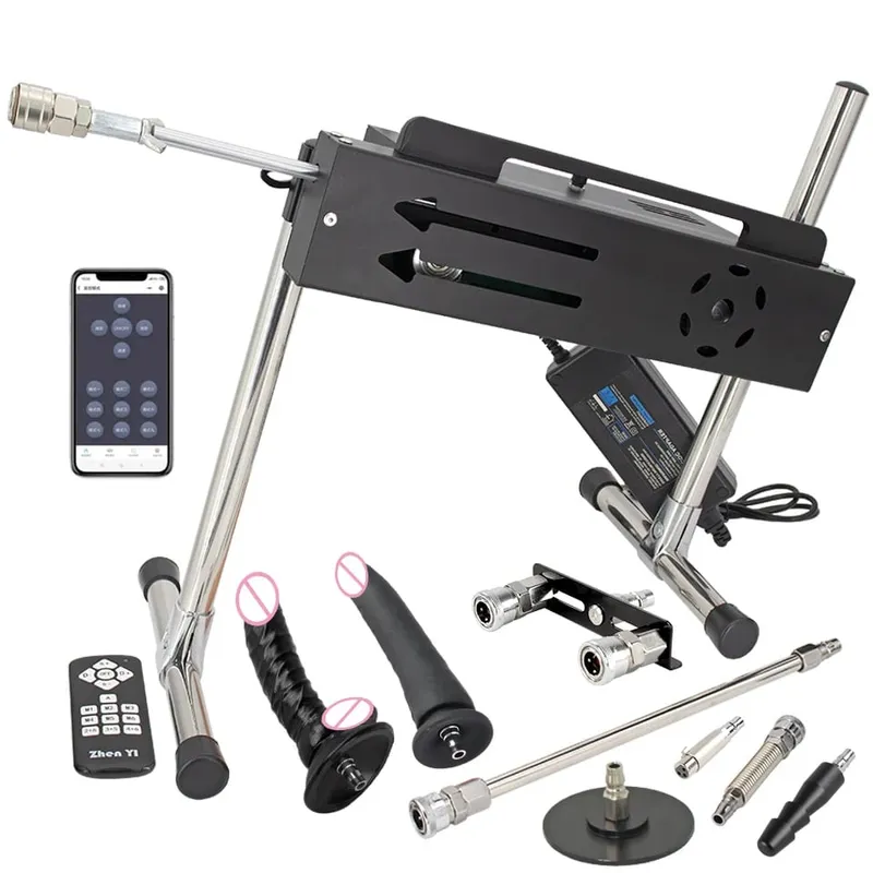 Máquina de masturbação automática super poderosa de 200w, 1-15cm, com acessórios de vibrador, suporta três controladores, máquinas sexuais — image 18