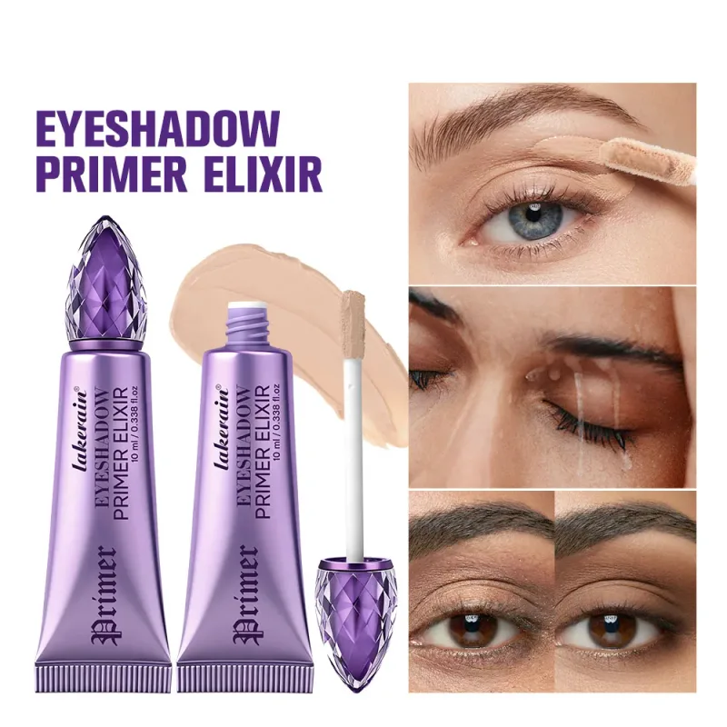 Eyeshadow Makeup Primer Smooth & Crease-Resistant Eye Makeup Waterproof Long-Lasting Wear Translucent Shade Eye Base Primer — image 8