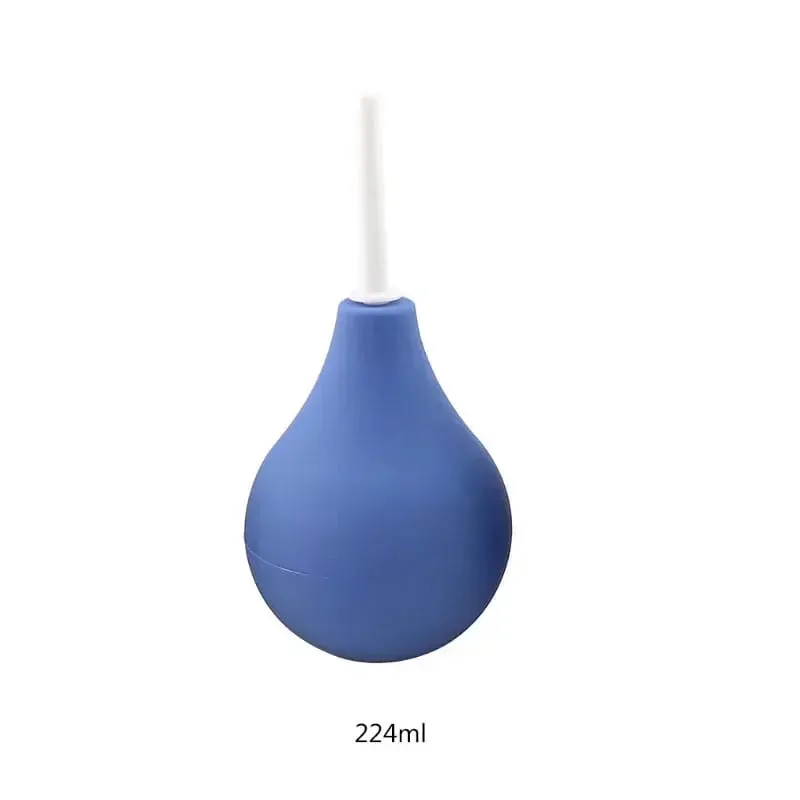 Lavemang Rengöringsbehållare Slidan Analrengörare Douche Bulb Design Medicinskt gummi Hälsa Hygienverktyg Sexleksaker För Kvinna/Man — image 13