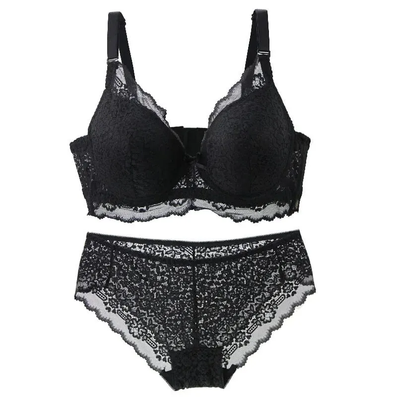 2024 novos conjuntos de sutiã preto branco cinza vermelho azul bege 34/75 36/80 38/85 40/90 42/95 44/100 bcde roupa interior para lingerie feminina — image 2