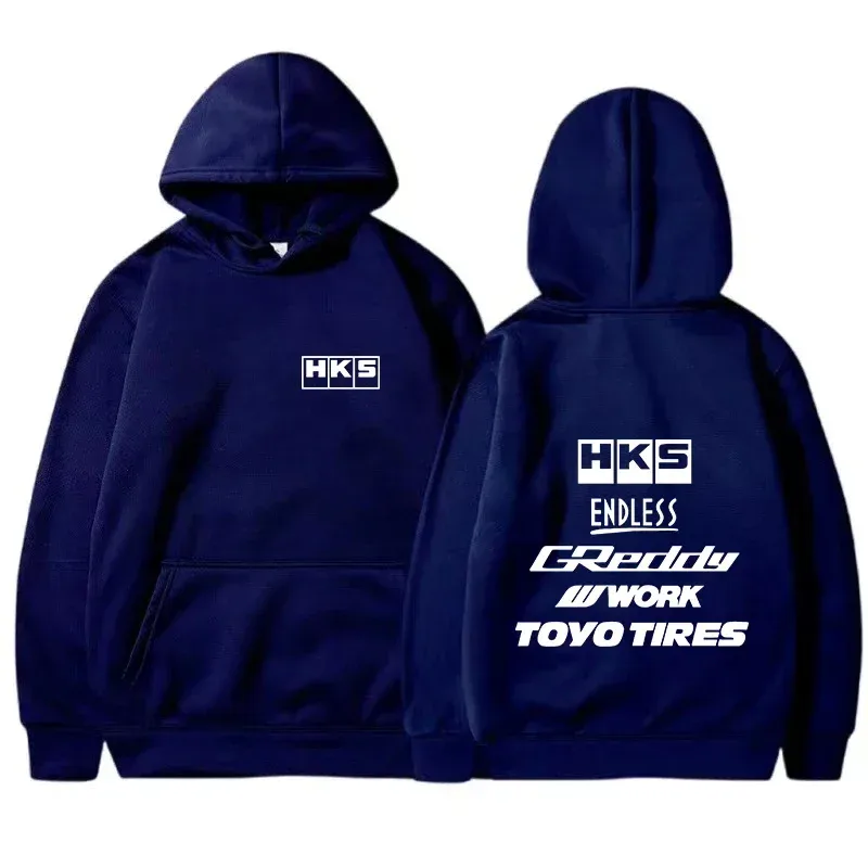2025 Men Fashion Cool Hoodie Japan JDM Modified Car HKS ENDLESS Hoody Lalaki Babae Vintage Casual Sweatshirt Long Sleeve Pullover — image 8