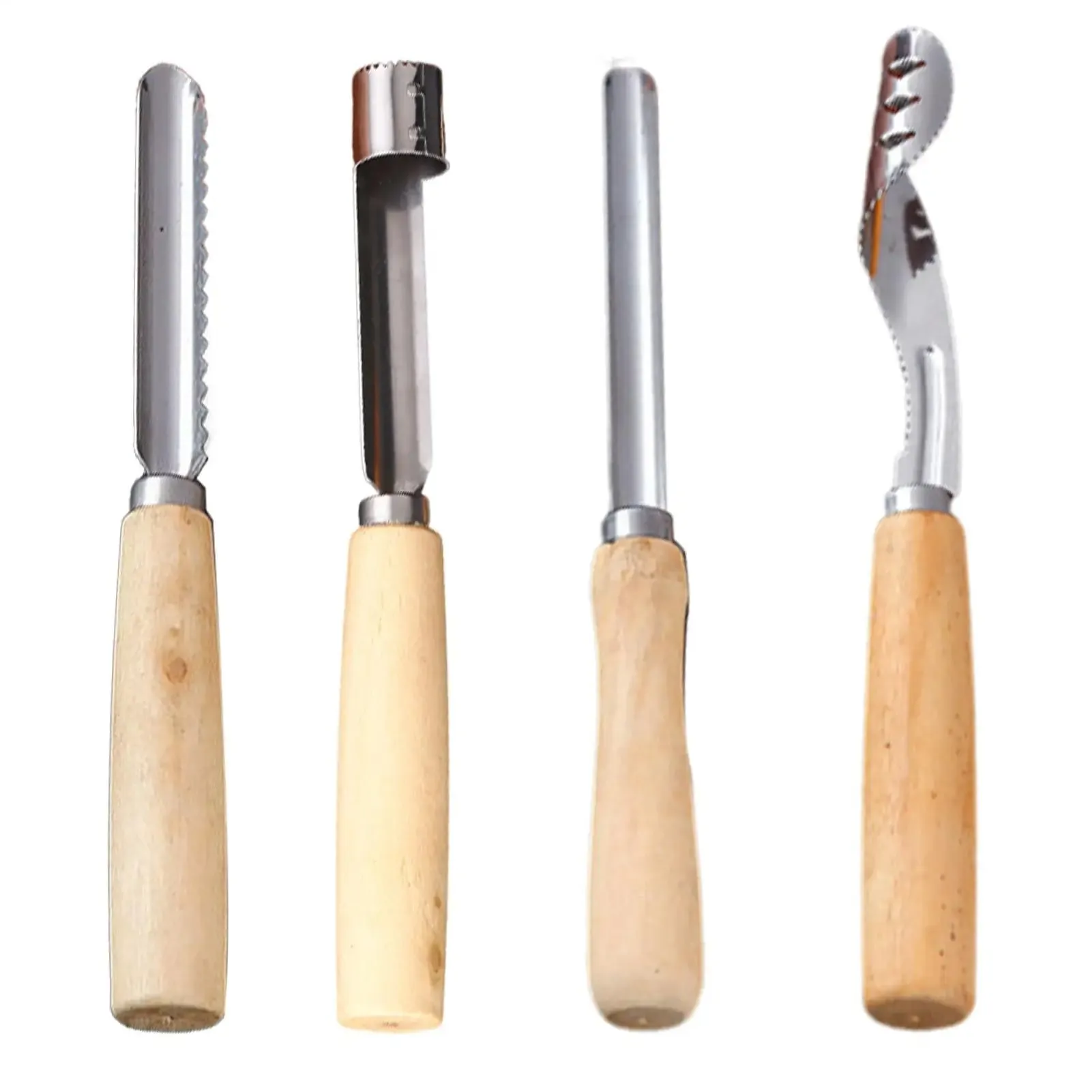 Stainless Steel Fruit Corer Multi-Function Pitter with Wood Handle Kitchen Fruit Slicing Cooking Juicing Canning Platters Tool — image 8